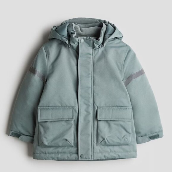 H&M Water-Resistant Padded Parka and Snow Pants with Suspenders - Picture 16 of 16